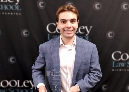 Cooley - Tampa Leadership Achievement Award- Dylan Sanchez 2