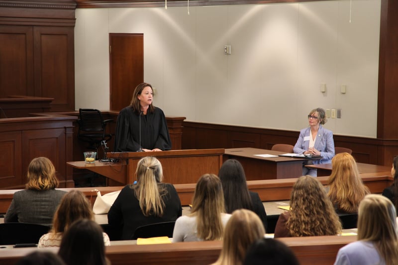Cooley New Student Orientation - Chief Justice Megan Cavanagh - Lansing