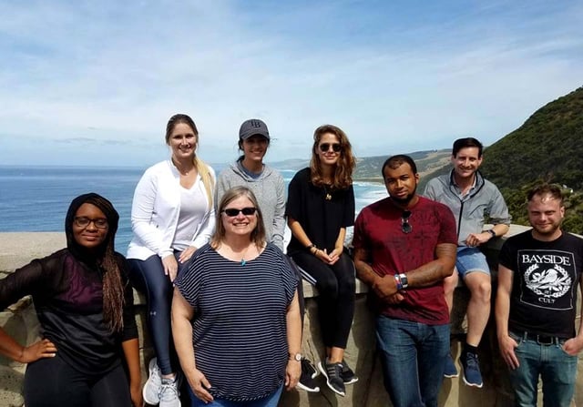 WMU-Cooley Study Abroad students enjoy the Great Ocean Road in Australia