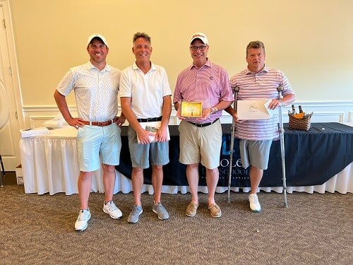 Photo of winning team.