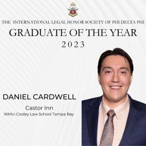 WMU-Cooley Graduate Daniel Cardwell