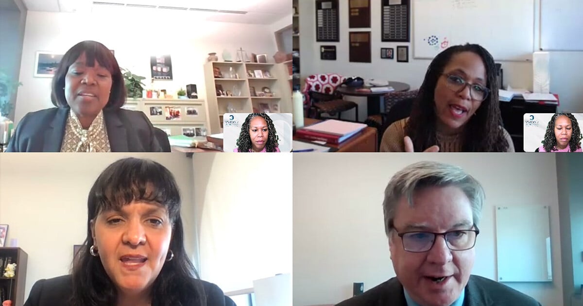 Cooley Law School faculty who participated in the MLK Day panel discussion