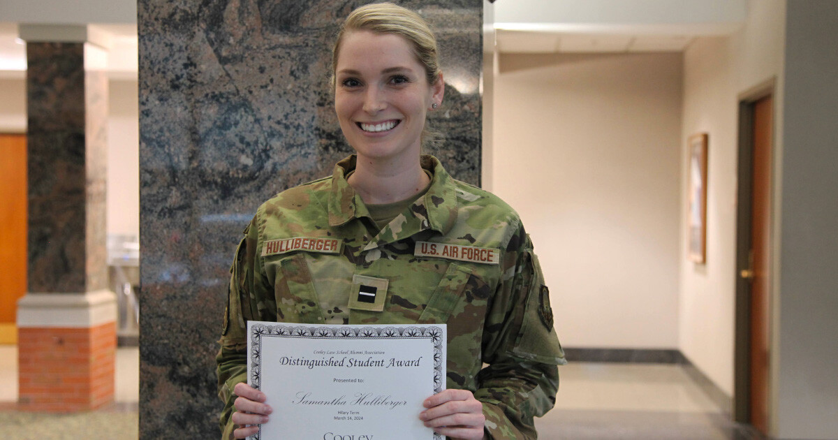 Cooley DSA winner Samantha Hulliberger