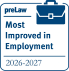 preLaw - Most Improved in Employment