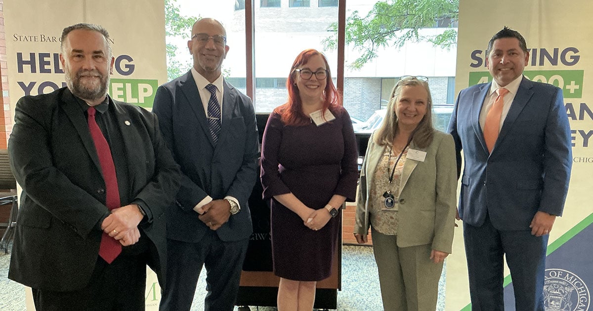 Cooley Law School Hosts State Bar of Michigan’s Face of Justice Event