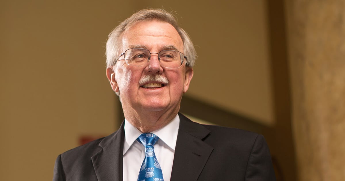 Cooley Law School Board Chair Releases Statement on the Passing of Former President and Dean, Don LeDuc
