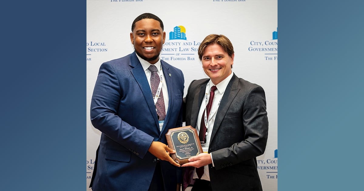 Cooley Law School Student Receives Scholarship by City, County and Local Government Law Section in Florida